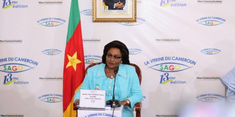 Le DG de Camtel, Judith Yah Sunday Epouse Achidi.