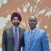 with Ajaypal Singh Banga, President of the World Bank Group
