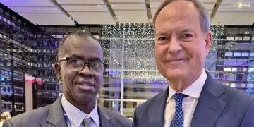 With Ontario Minister of Finance the Honorable Peter Berthlenfalvy